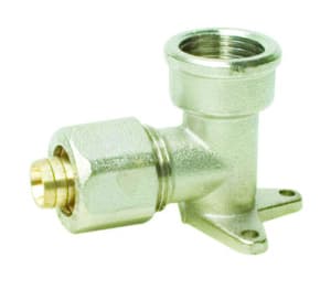 Угольник АРЕ цанговый настенный 1/2"х16