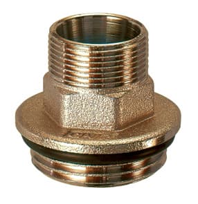 Латунный переходник (НР), M24x19 - 3/4" (c EPDM)