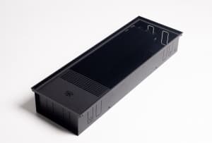 Кожух Gekon Level Wall с решеткой U H50 L220 W08, с решеткой U, RAL1013_gl