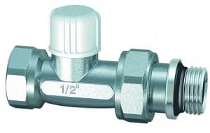 Вентиль запорный прямой, 1/2", ВР, EPDM (аналог FV 1400 12) FAR