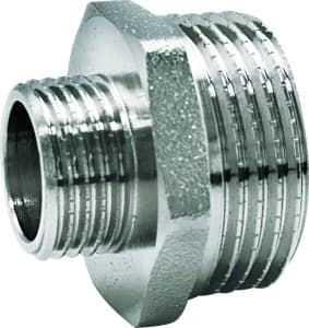 Ниппель переходной, 1/2"х3/8", НР-НР Kromwell