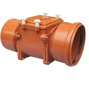 Затвор канализационный механический DN200 HL