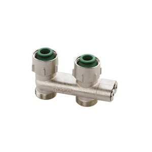 Узел нижн. подключения перекрестный D2/50, прямой, 3/4x3/4"