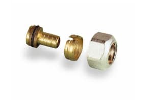 USYSTEMS зажимной адаптер Flex латунный PE-X 20x2,8-3/4"ВР Евроконус '10Ф