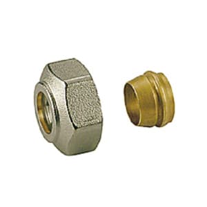 Переходник для медной трубы с соединением евроконус, 3/4"E x15