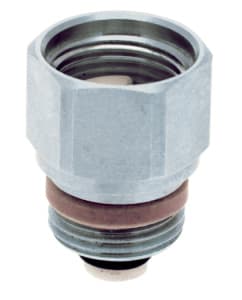 Клапан обратный 3/8", для воздухоотводчика, хромированный FAR