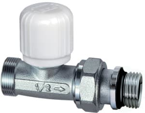 Вентиль термостатический прямой 1/2" М24х19, EPDM (аналог FT 1630 C12)