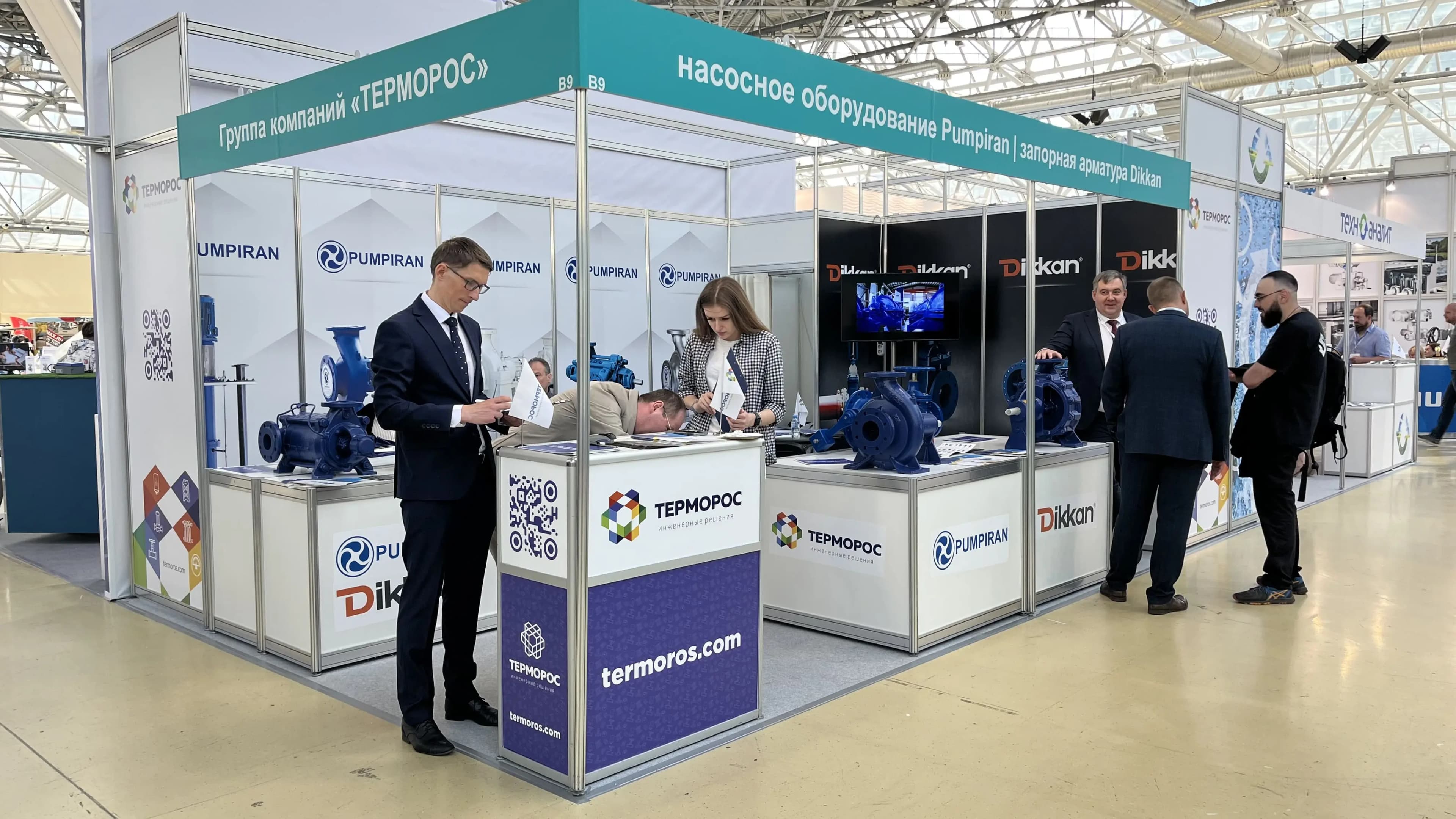 Решения для водоснабжения и водоподготовки от «Терморос» на VODEXPO 2023