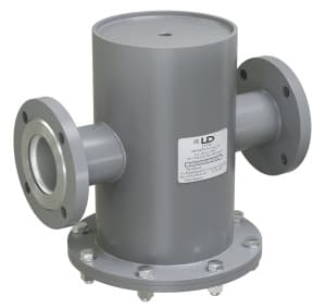 Грязевик абонентский LD вертикальный, фланцевый DN80, PN16