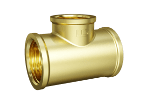 Тройник переходной Pride DN20х15х20, 3/4"ВР-1/2"ВР-3/4"ВР, латунь, LD