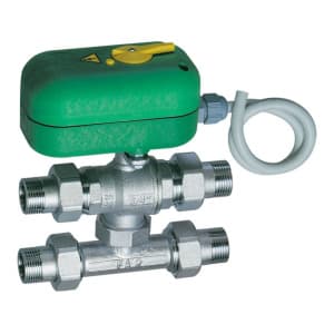 Кран шаровой 3-х ход., 1" с байпасом, сервопривод 3006 40 S