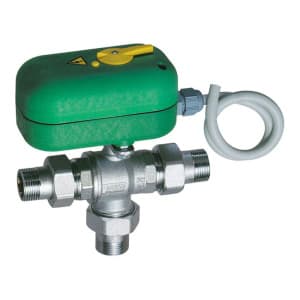 Кран шаровой 3-х ход., моторизованный зонный. 1 1/4", 24 В, 40 сек.