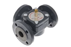 Клапан регулирующий поворотный HFE-3R DN25, PN6, чугун, фланцевый