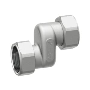Эксцентрик 2 см, 3/4", накидные гайки, хромированный FAR