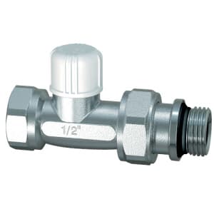 Вентиль запорный прямой 3/4" ВР, EPDM