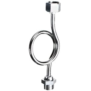 Трубка демпферная медная, хромированная, 1/2", НР-ВР, для манометра FC 2561 12 FAR