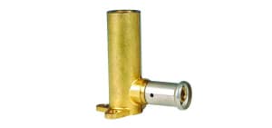Водорозетка удлиненная, ВР, латунь пресс, 16х1/2" (78 мм) Henco
