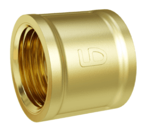 Муфта LD Pride DN32 (1 1/4") ВР латунь