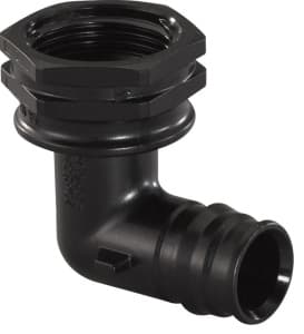 Угольник Q&E PPSU с накидной гайкой 16-1/2"НГ (Арт.:UP 1038037)
