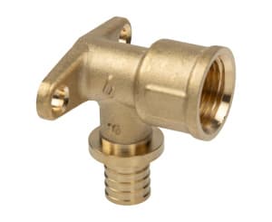 Водорозетка аксиальная M l=43мм 16x1/2"ВР '10С