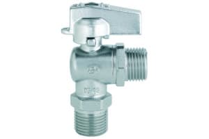 Кран шаровой 1/2"х3/8" для смывных бачков