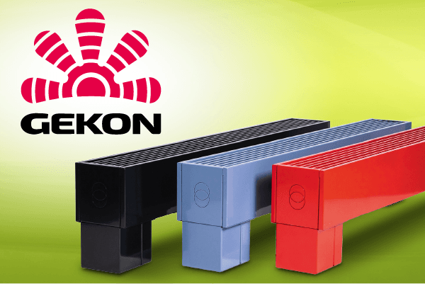 Новинка Gekon – напольные и настенные конвекторы Gekon Level