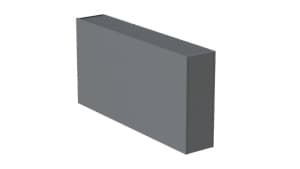 Конвектор настенный Gekon 30х180х08 RAL7024
