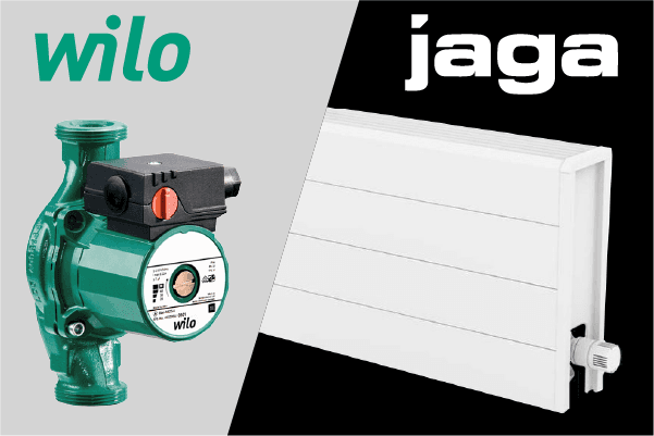 Изменение цен на оборудование Wilo и Jaga
