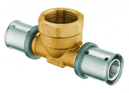 Пресс-тройник 20*2-3/4"ВР-20*2, без покрытия FAR