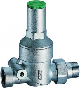Редуктор 3/4", ВР-НР, без манометра, хромированный FAR