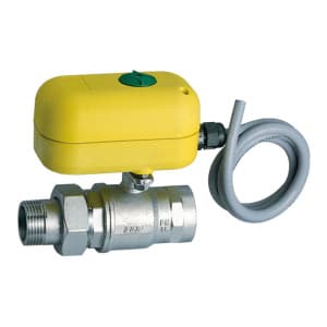 Кран шаровой 2-х ход., зонный с сервоприводом 24 В, 40 cек, 1/2", НР-ВР