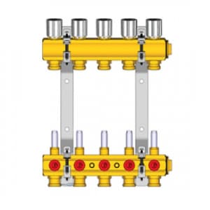 Комплект коллекторов для комплектации смесительного узла R557R-1, 1" x 3/4"E /11
