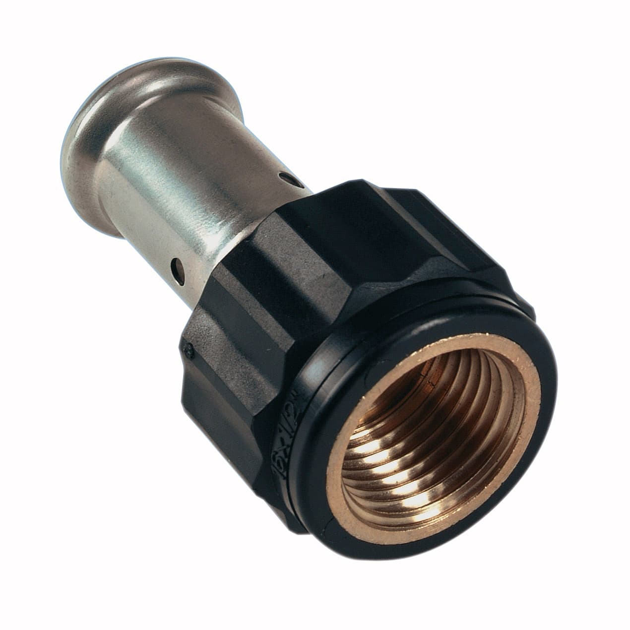 Муфта ВР, ПВДФ пресс, 50х6/4" Henco