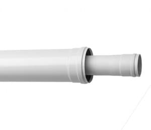 Коаксиальное удлинение, диам. 60/100 мм, длина 1000 мм, HT (Арт.:KHG 71405951)