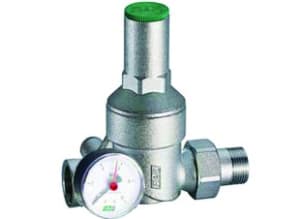 Редуктор 3/4", ВР-НР, с манометром, хромированный FAR