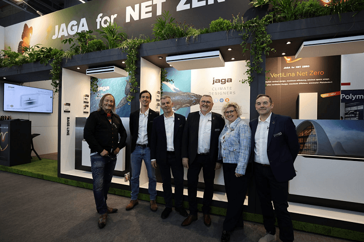 Jaga представила инновационные решения на выставке ISH Frankfurt 2025