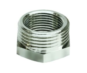 Футорка 1"х3/4", НР-ВР, никелированная APE