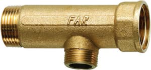 Коллектор 1", ВР-НР, 1 отвод 3/4", НР, межосевое 100 мм FAR