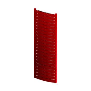 Радиатор биметалл Rifar Convex Ventil 500 22 секции, подкл нижнее, бордо глянцевый