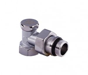 Клапан запорный угловой 1/2"