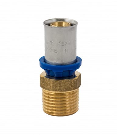 Пресс муфта НР 1/2"х20