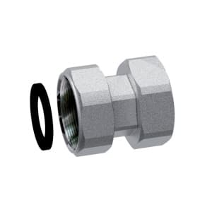 Переходник с накидной гайкой, 3/4", ВР, с EPDM FAR