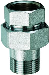 Фитинг прямой трехсоставной 3/4", ВР-американка FAR
