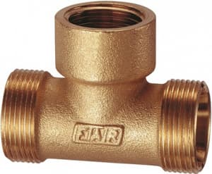 Тройник 3/4"ВР-М24х19-М24х19 FAR