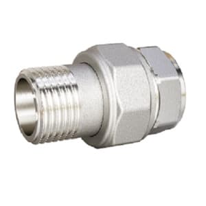 Сгон разъемный (американка) DN25 (1") ВР/НР латунь никель