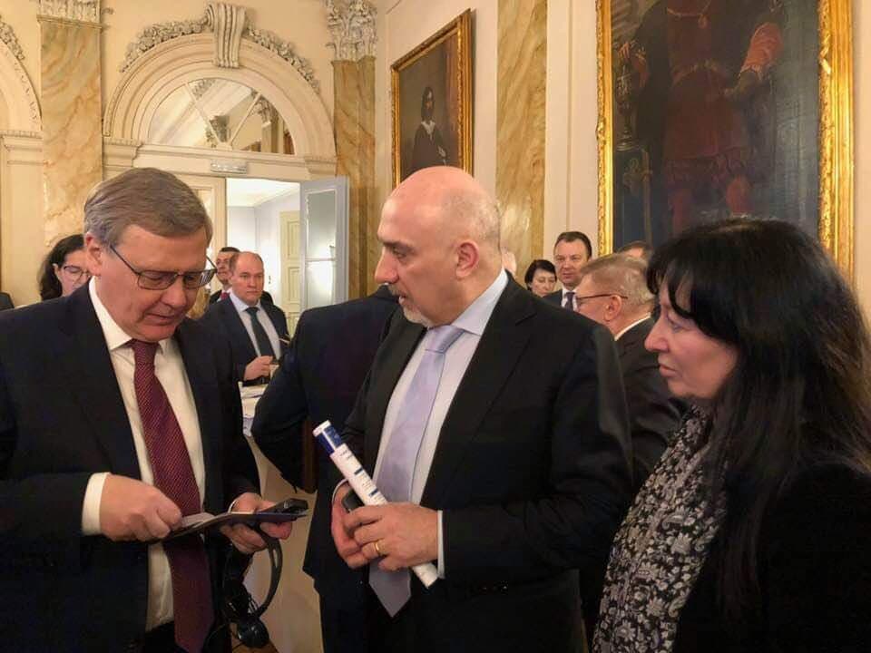 Ашот Даниелян принял участие в первом евразийском диалоге в Брюсселе