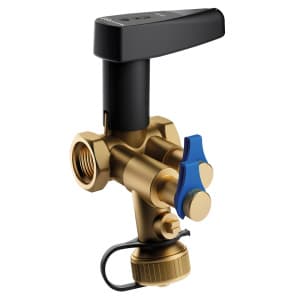 Ручной балансировочный клапан NexusValve Vertex DN20 с дренажем Kvs 4,4