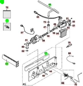 Газовая линия DTG 230-13 Eco.Nox (зч.85025587)