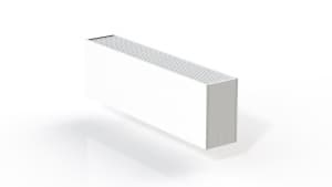 Конвектор настенный Gekon 30х170х18 RAL9016