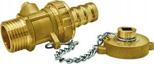 Дренажный шаровой кран с пробкой 1/2" наружная резьба EU.ST1058035 12 (Арт.:EU.ST1058035 12)
